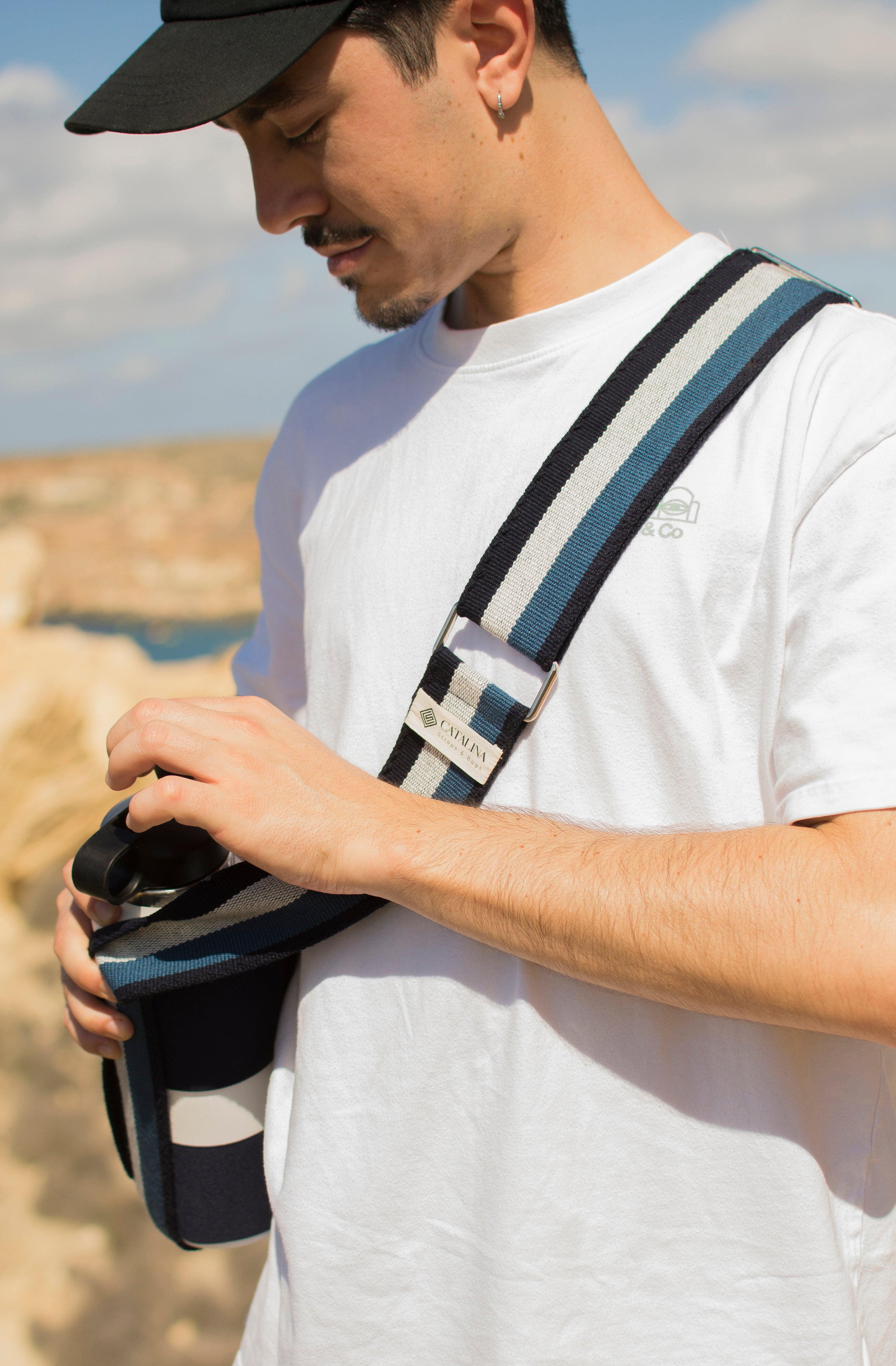 Water Bottle Strap | Aqua
