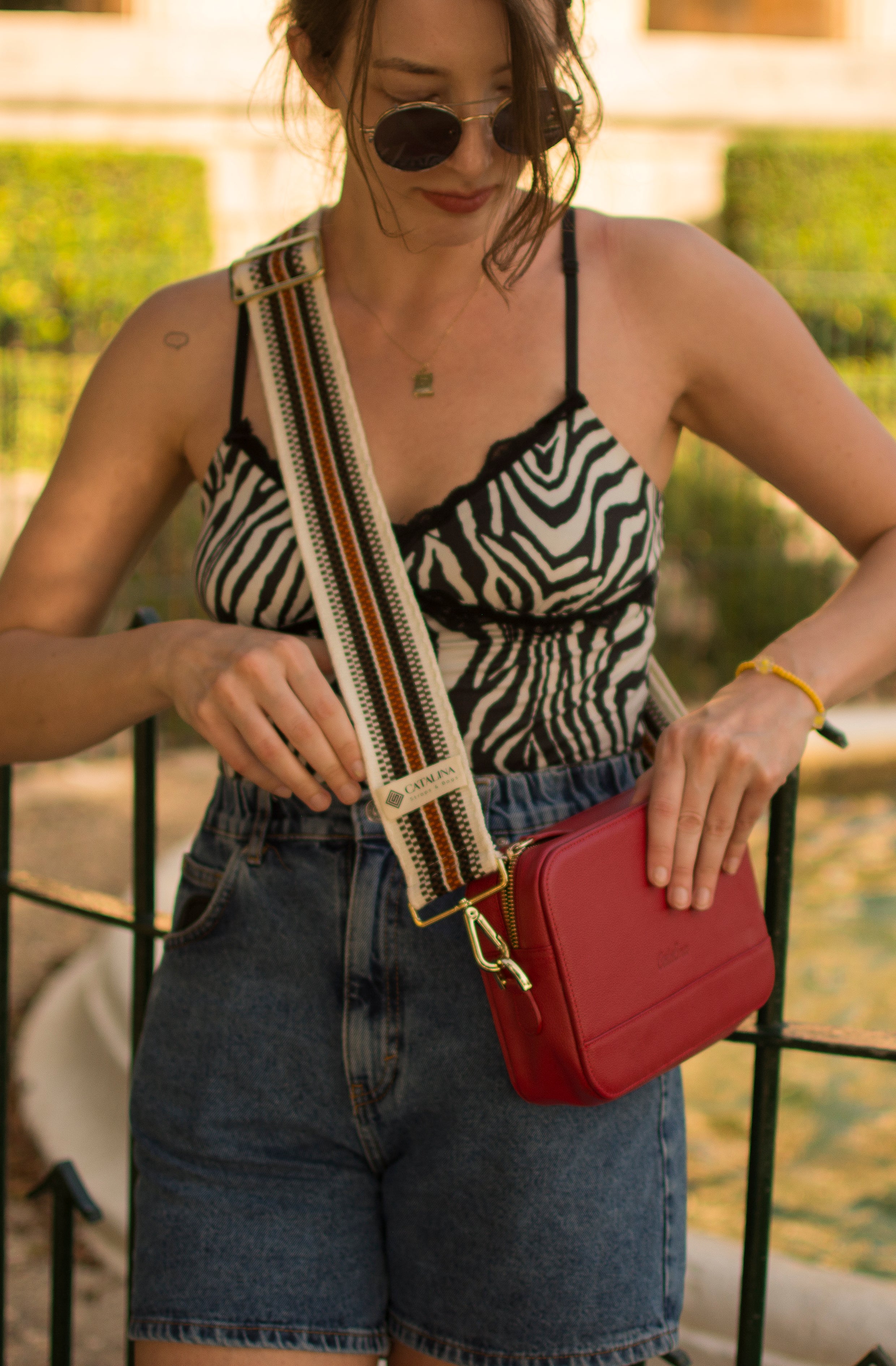 Solana Handbag with Earth Strap